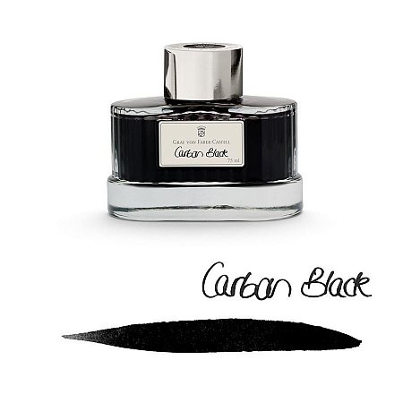 Graf von Faber-Castell Ink Bottle 75ml - Carbon Black