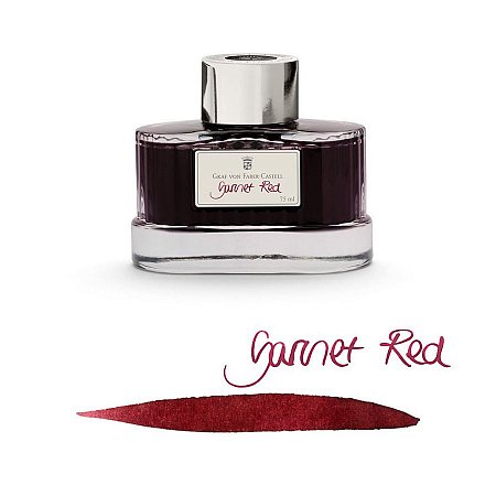 Graf von Faber-Castell Ink Bottle 75ml - Garnet Red