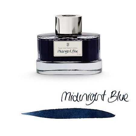 Graf von Faber-Castell Ink Bottle 75ml - Midnight Blue