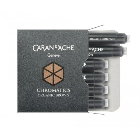 Caran dAche Ink Cartridges (6 pcs) - Organic Brown