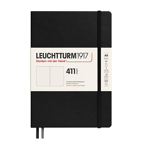 Leuchtturm Notebook A5 411 Dotted - Black