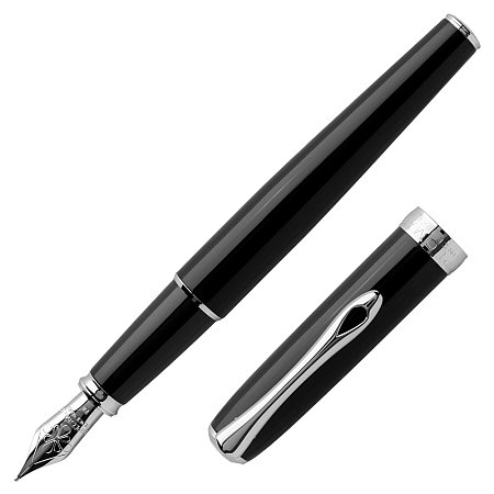 Diplomat Excellence A2 Black Lacquer - Fountain [EF]