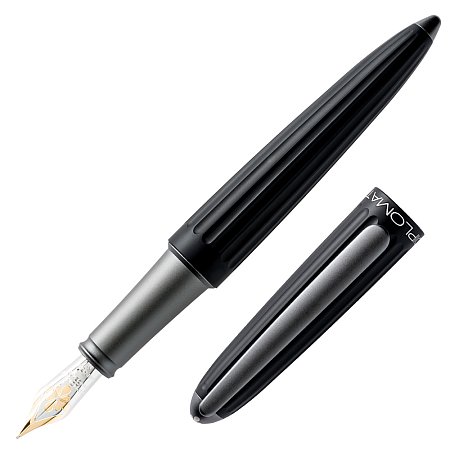 Diplomat Aero Black 14K Gold Nib - Fountain [B]