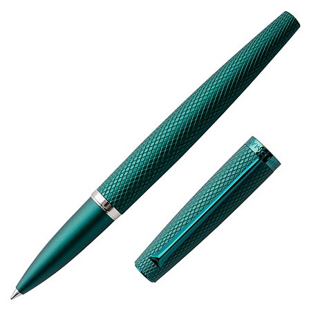 Diplomat Viper Green Guilloche - Rollerball
