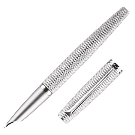 Diplomat Viper Silver Guilloche - Fountain [FM]